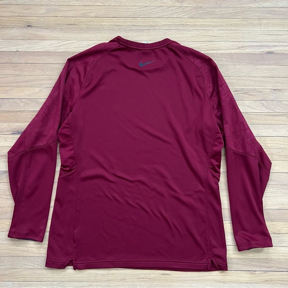 Men’s Maroon Nike Lebron James long sleeve - Picture 5 of 9